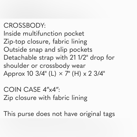 Coach Pennie crossbody with coin purse  in Pink Lemonade - Picture 2 of 4